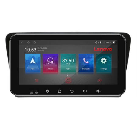 SKODA - Navigatie Skoda Rapid Seat Toledo 2013+ Android Ecran QLED octa core 4+64 carplay android auto KIT-rapid+EDT-E309V3 v1