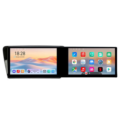 SKODA - Navigatie Skoda Rapid Seat Toledo 2013+ Edotec 2 ecrane  8 core 4+128 21.6 inch Incell android Wifi 5Ghz gps internet  Kit-rapid