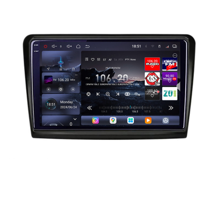 SKODA - Navigatie Skoda Superb 2 2009-2015 Edotec Kit-SUPERB2 8 core QLED 2K 16+512GB 360 Android Waze USB Navigatie Internet Youtube Radio