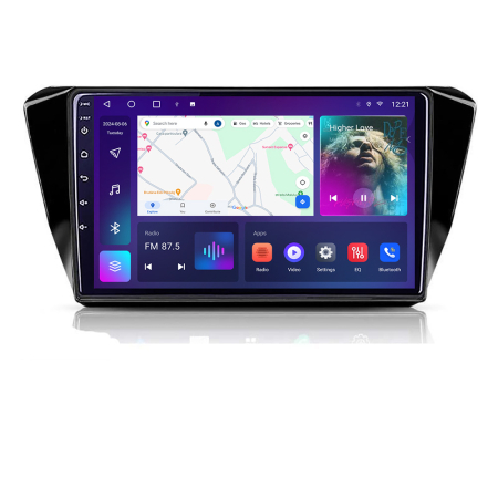 SKODA - Navigatie Skoda Superb 3 2015-2017 B-932 Android Ecran QLED octa core 4+64 carplay android auto KIT-932+EDT-E310V3