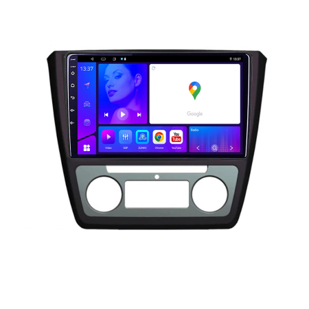 SKODA - Navigatie Skoda Yeti 2009 2014 KIT YETI EDOTEC-LITE Android Ecran 720P Octa Core 4 64 Carplay