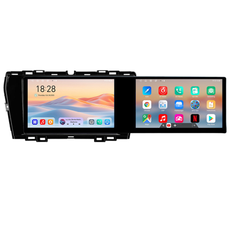 SSANG YONG - Navigatie Ssang Young Tivoli 2020- Kit-TIVOLI Edotec 2 ecrane  8 core 4+128 21.6 inch Incell android Wifi 5Ghz gps internet