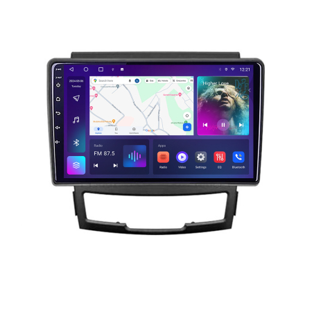 SSANG YONG - Navigatie Ssangyong Korando 2011-2013 B-159 Android Ecran QLED octa core 4+64 carplay android auto KIT-159+EDT-E309V3