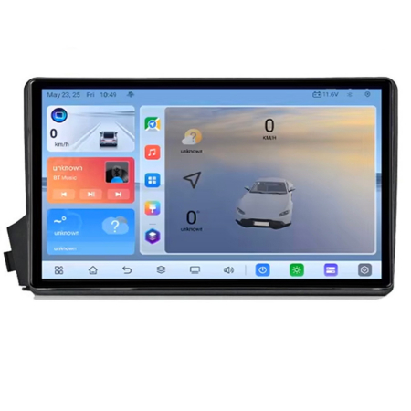 SSANG YONG - Navigatie Ssangyong Kyron Actyon C-158 Android 8 Core 2.2 Ghz 8+128 Qled 1K ADAS 4G LTE GPS 360 KIT-158+EDT-E409V3