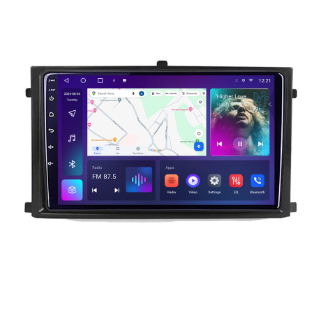 REXTON - Navigatie Ssangyong rexton 2013-2016 Android Ecran QLED octa core 4+64 carplay android auto kit-rexton-2013+EDT-E309V3