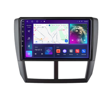 SUBARU - Navigatie Subaru Outback Legacy B-SU02 Android Ecran QLED octa core 4+64 carplay android auto KIT-SU02+EDT-E309V3