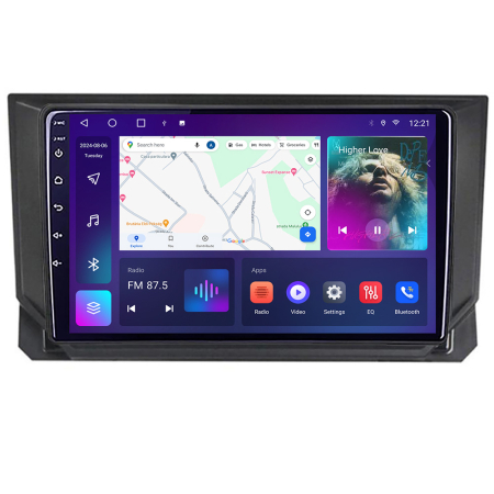 NAVIGATII DEDICATE - Navigatie Suzuki Ignis 2016- B-IGNIS16 Android Ecran QLED octa core 4+64 carplay android auto KIT-IGNIS16+EDT-E309V3