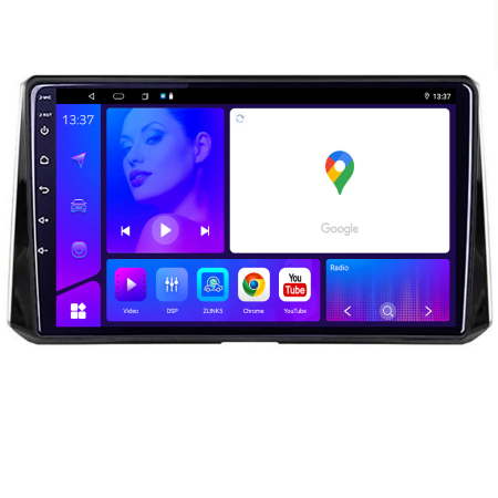 TOYOTA - Navigatie Toyota Corolla 2019 KIT 388 levin -LITE Android Ecran 720P Octa Core 8 128 Carplay