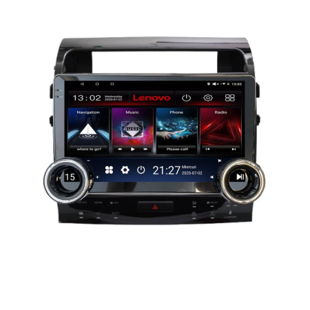 TOYOTA - Navigatie Toyota Land Cruiser V8 L200 2009-2020  Incell 1K 10.5 inch  4+64 carplay android auto radio internet kit-381-type-b+EDT-E211-RK+kit-10-9