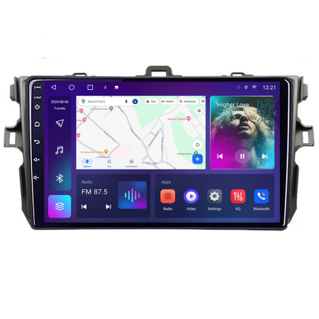 TOYOTA - Navigatie Toyota Landcruiser J150 Prado 2014-2017 B-065 Android Ecran QLED octa core 4+64 carplay android auto KIT-065+EDT-E310V3