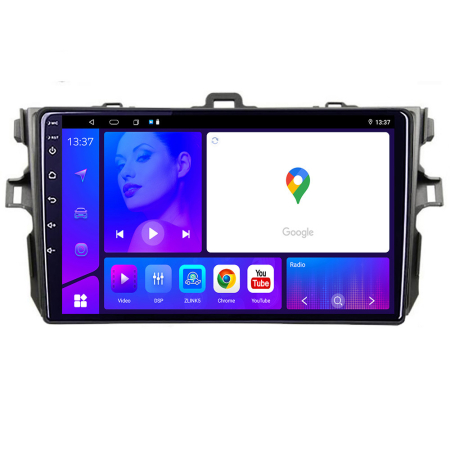 TOYOTA - Navigatie Toyota Landcruiser J150 Prado 2014 2017 KIT 065 -LITE Android Ecran 720P Octa Core 8 128 Carplay