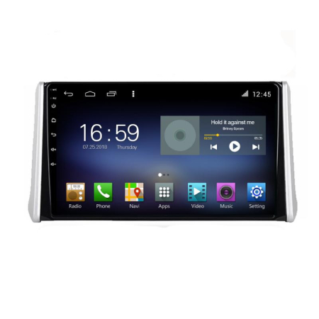 TOYOTA - Navigatie Toyota Rav4 2018- F-RAV4 Octa Core cu Android Radio Bluetooth Internet GPS WIFI DSP 8+128GB 4G