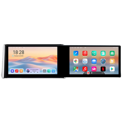 TOYOTA - Navigatie Toyota Rav4 2018- Kit-RAV4 Edotec 2 ecrane  8 core 4+128 21.6 inch Incell android Wifi 5Ghz gps internet  Cor