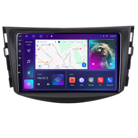 TOYOTA - Navigatie Toyota RAV4 B-018 Android Ecran QLED octa core 4+64 carplay android auto KIT-018+EDT-E309V3