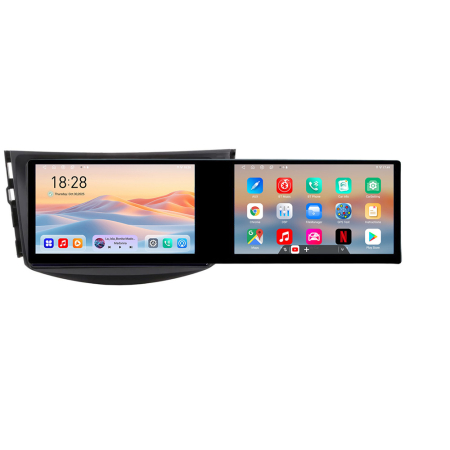 TOYOTA - Navigatie Toyota RAV4 Kit-018 Edotec 2 ecrane  8 core 4+128 21.6 inch Incell android Wifi 5Ghz gps internet