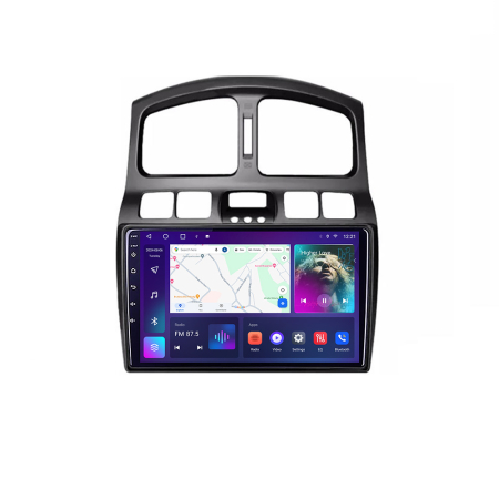 TOYOTA - Navigatie Toyota sequoia  2008-2017  Android Ecran QLED octa core 4+64 carplay android auto KIT-sequoia+EDT-E310V3