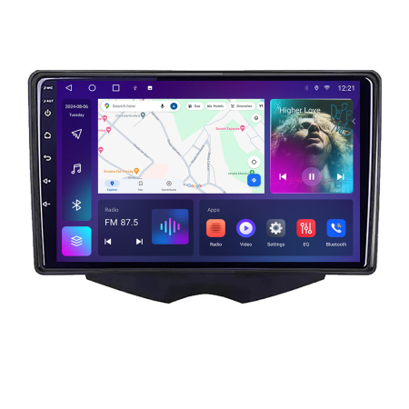 TOYOTA - Navigatie Toyota Verso  2004-2009 Android Ecran QLED octa core 4+64 carplay android auto KIT-VERSO-2004+EDT-E309V3