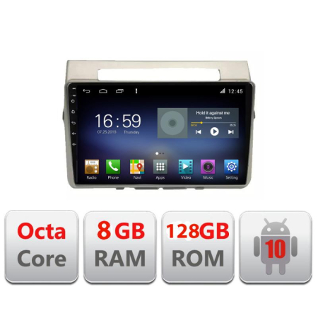 TOYOTA - Navigatie Toyota Verso  2004-2009 Android radio gps internet Octa Core 4+64 LTE Kit-VERSO-2004+EDT-E7