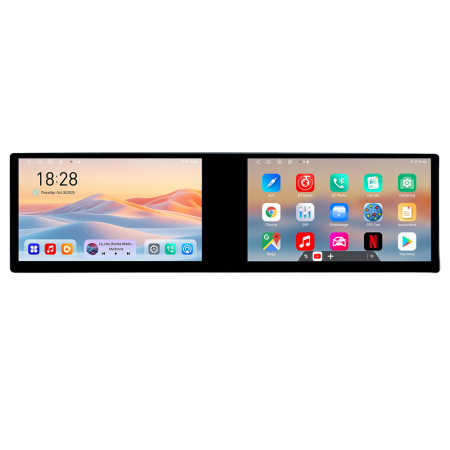 NAVIGATII UNIVERSALE - Navigatie universala 2 din 9 inch Edotec 2 ecrane  8 core 4+128 21.6 inch Incell android Wifi 5Ghz gps internet  C