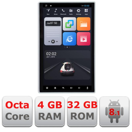 NAVIGATII UNIVERSALE - Navigatie universala L002 ecran de 10.1" Android GPS Internet 4GB RAM