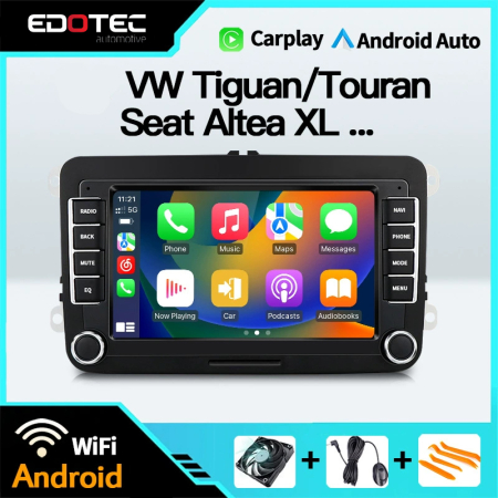 VOLKSWAGEN - Navigație Volkswagen Multivan T5 New Beetle Scirocco Sharan, 9 inci, 2003 - 2017