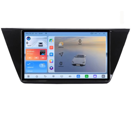 VOLKSWAGEN - Navigatie Volkswagen Touran 2016- C-3144 Android 8 Core 2.2 Ghz 8+128 Qled 1K ADAS 4G LTE GPS 360 KIT-3144+EDT-E410V3