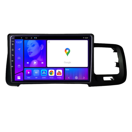 NAVIGATII DEDICATE - Navigatie Volvo S60 2008 2014 KIT s60 08 -LITE Android Ecran 720P Octa Core 4 64 Carplay