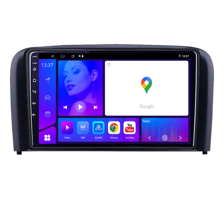 NAVIGATII DEDICATE - Navigatie Volvo S60 2014 2018 sistem Sensus Connect KIT s60 14 -LITE Android Ecran 720P Octa Core 4 64 Carplay