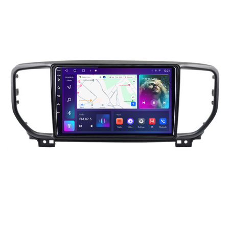 VOLKSWAGEN - Navigatie VW Golf Sportsvan 2016-2021 B-sportsvan Android Ecran QLED octa core 4+64 carplay android auto kit-sportsvan+EDT-E310V3