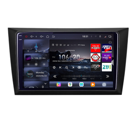 VOLKSWAGEN - Navigatie VW Golf6 2009-2013 Edotec Kit-GOLF6 8 core QLED 2K 16+512GB 360 Android Waze USB Navigatie Internet Youtube Radio