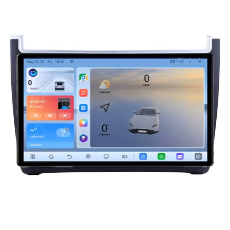 VOLKSWAGEN - Navigatie VW Polo 2014- C-655 Android 8 Core 2.2 Ghz 8+128 Qled 1K ADAS 4G LTE GPS 360 KIT-655+EDT-E409V3