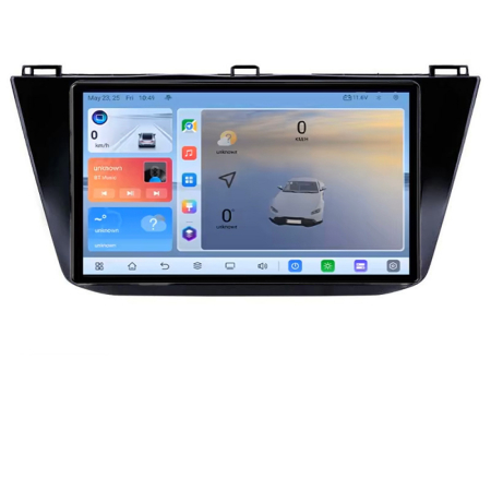 VOLKSWAGEN - Navigatie VW Tiguan 2016- C-5883 Android 8 Core 2.2 Ghz 8+128 Qled 1K ADAS 4G LTE GPS 360 KIT-5883+EDT-E410V3