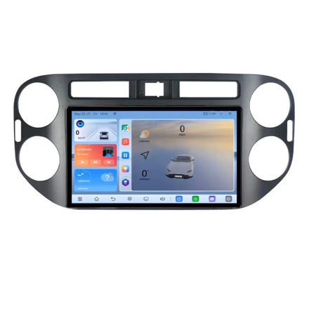 VOLKSWAGEN - Navigatie VW Tiguan si Golf Plus 2012-2016 Android 8 Core 2.2 Ghz 8+128 Qled 1K ADAS 4G LTE GPS 360 KIT-489v2+EDT-E409V3