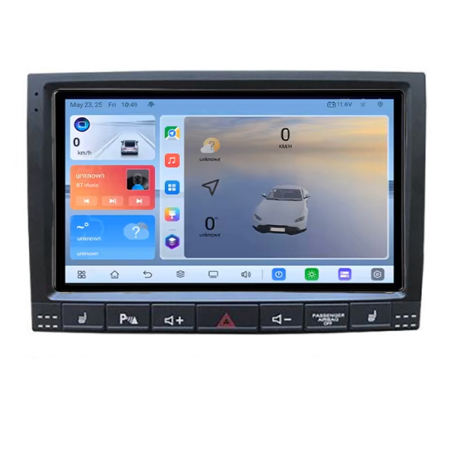 VOLKSWAGEN - Navigatie VW Touareg 2004-2010 Android 8 Core 2.2 Ghz 8+128 Qled 1K ADAS 4G LTE GPS 360 KIT-042-v2+EDT-E409V3