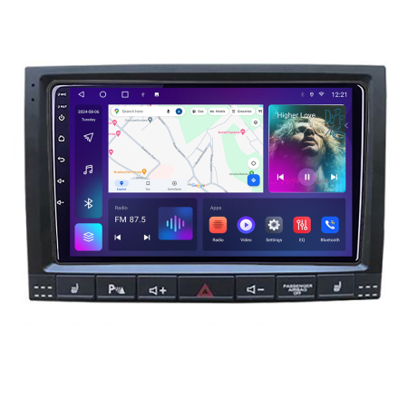 VOLKSWAGEN - Navigatie VW Touareg 2004-2010 Android Ecran QLED octa core 4+64 carplay android auto KIT-042-v2+EDT-E309V3