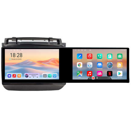 NAVIGATII DEDICATE - Navigatie VW Touareg 2012-2019 Kit-1142 Edotec 2 ecrane  8 core 4+128 21.6 inch Incell android Wifi 5Ghz gps internet