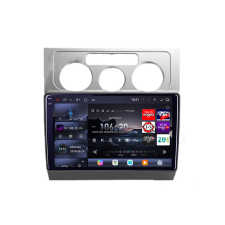 NAVIGATII DEDICATE - Navigatie VW Touran 2003-2010 Edotec Kit-TOURAN1 8 core QLED 2K 16+512GB 360 Android Waze USB Navigatie Internet Youtube Radio