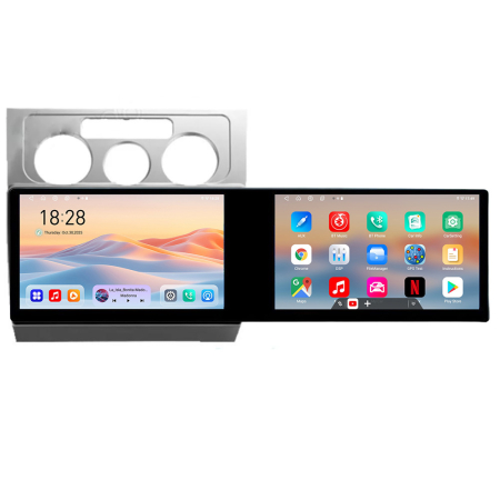 NAVIGATII DEDICATE - Navigatie VW Touran 2003-2010 Kit-TOURAN1 Edotec 2 ecrane  8 core 4+128 21.6 inch Incell android Wifi 5Ghz gps internet a