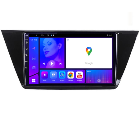 NAVIGATII DEDICATE - Navigatie VW Touran 2016 KIT 3144 EDOTEC-LITE Android Ecran 720P Octa Core 4 64 Carplay