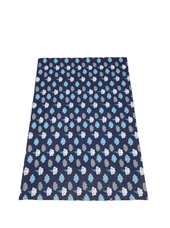 Husa pilota 100x140 cm, M501 Norisori albastru inchis, 100% bumbac tip ranforce, Albatex Home [1]