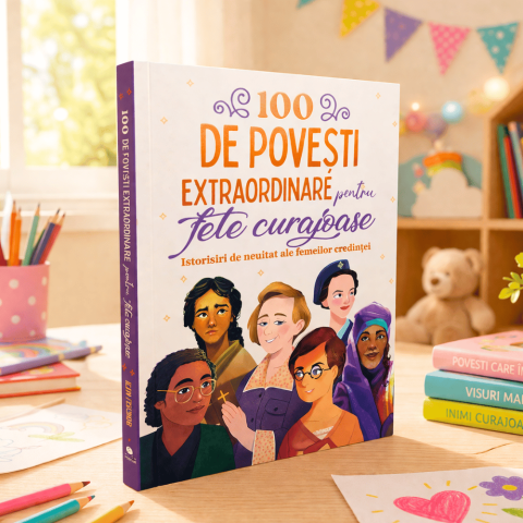 Carti religioase - 100 de povești extraordinare pentru fete curajoase