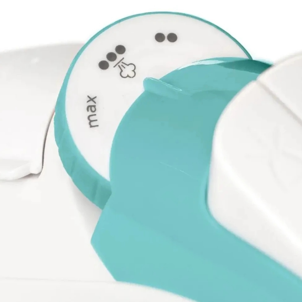 Fier de calcat cu aburi, Russell Hobbs Light and Easy, Talpa ceramica, 2400W, Alb/Verde [5]