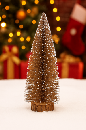 Produse de Craciun - Mini Brad Decorativ Maro 20 cm
