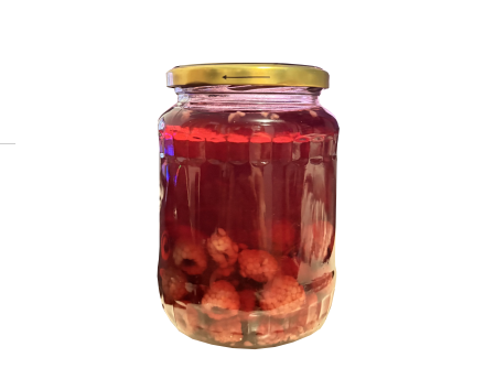 Produse naturale de casa - Compot zmeura natural, de casa, 720ml