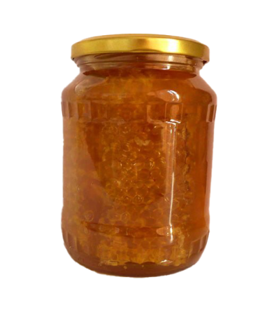 Produse apicole - Miere de primavara cu fagure, 950g