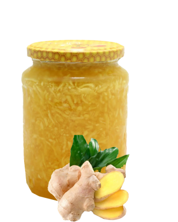 Imunitate - Miere de primavara cu ghimbir, aprox 950g