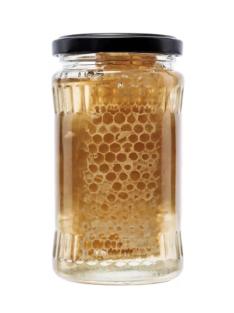 Miere cu bunatati - Miere de Salcam cu Fagure 480g