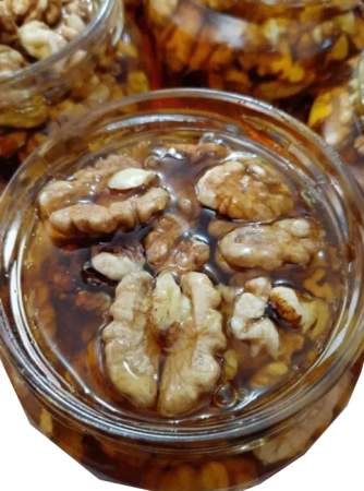 Miere de salcam cu miez de nuca, 950 g [1]