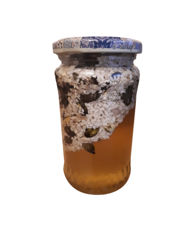 Miere cu bunatati - Miere de Salcam cu mix seminte 480g