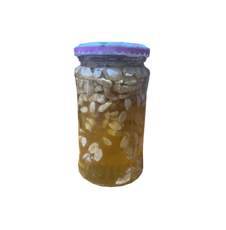 Miere cu bunatati - Miere Poliflora cu arahide 480g